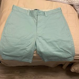 J crew mercantile flex shorts - blue/green color - 29 - never worn!!